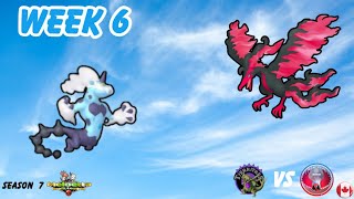 We’ve entered the final stretch! MDL S7 W6 vs the Toronto Tyranitars