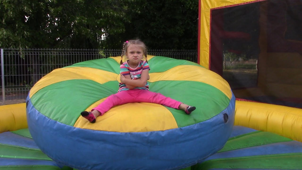 Yaroslava Having Fun on Trampolines Nursery Rhymes & Baby Songs