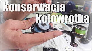 KONSERWACJA KOŁOWROTKA - Rozłożyłem swój HARAMI 3010 | jak przesmarować kołowrotek #66