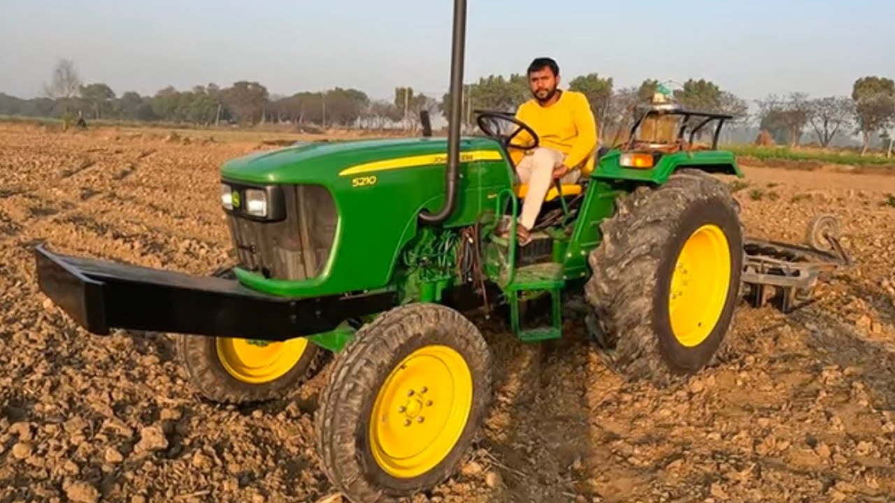 क्या कोई गलती हुई है या माहौल ही ऐसा बन गया, की डीजल खपत बढ़ गई John Deere 5210 tractor mileage test