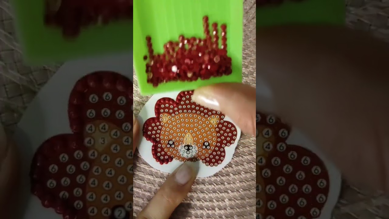 ASMR Diamond Painting Raccoon Fox Tiger Lion Crocodile Elephant