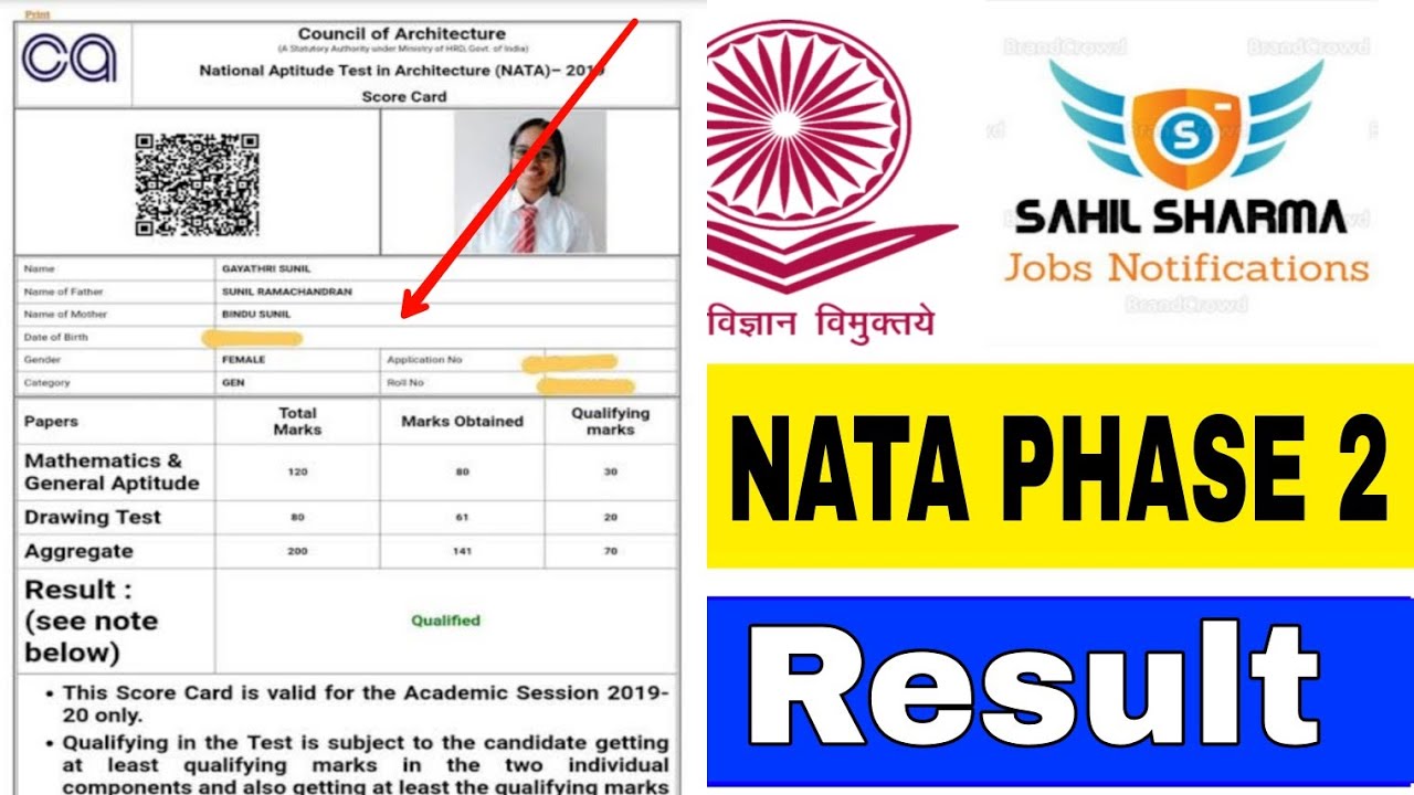 NATA Phase 2 result 2022|NATA|phase 2 nata result|nata result date phase 2|nata session 2 result