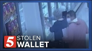 Caught on camera: suspects steal wallet from woman at Brentwood grocery store