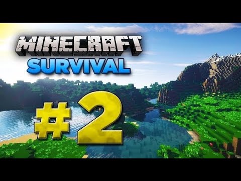 I Found a Village in my Minecraft Survival Series Courage Smp 😱 Day: #2 ...
