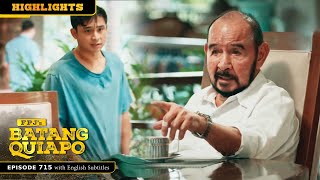 Don Gustavo Asks Santino To Call Him Lolo Fpjs Batang Quiapo With English Subs