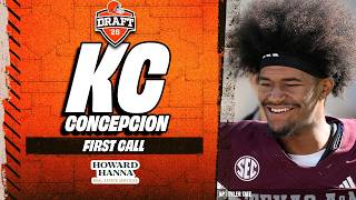 WR KC Concepcion gets The Draft Call at No. 24 Overall | Cleveland Browns
