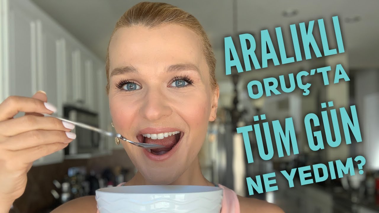 Aralıklı Oruç DİYET LİSTEM // ARALIKLI ORUÇ gün boyunca YEDİKLERİM // Amerika'da Market Alışverişi