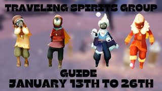 : traveling spirit group: Pleading child, modest performer, troupe juggler, oddball outcast :sky cotl