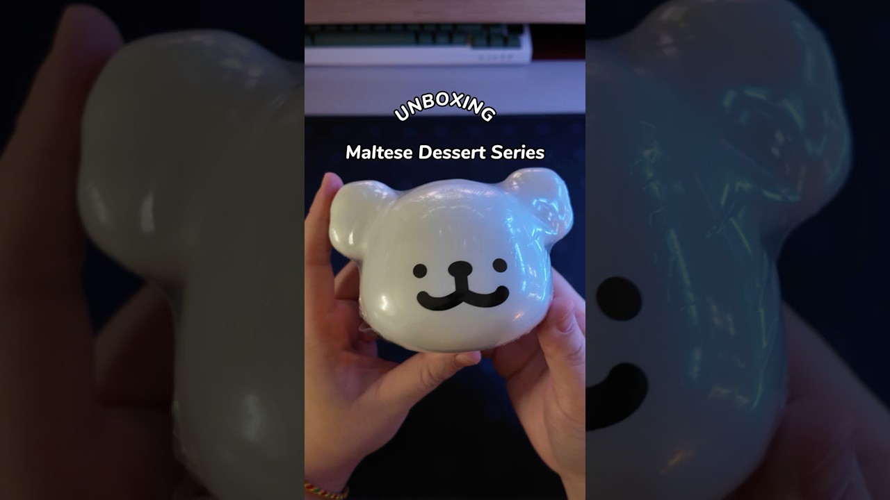 Unboxing MINISO Maltese  Dessert Series 🐶🍰🧇 