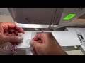 ⁠Quick and Easy Buttonholes using the Babylock Chorus Sewing Machine. Sewing buttons.