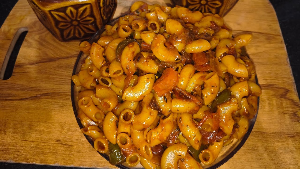 Desi Masala Pasta Recipe 😋 | No White Sauce | Easy Indian Style Pasta at Home