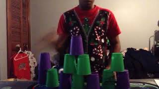 Day 201 StackMatch 12/23 - One handed 3-6-3