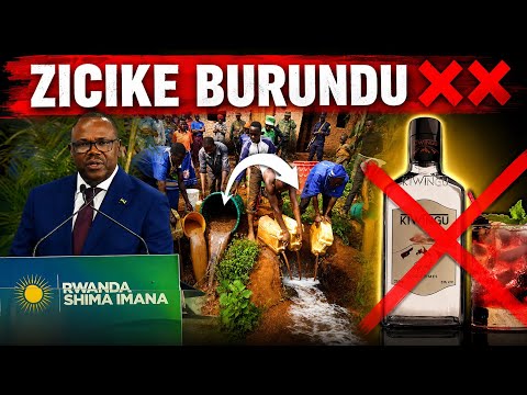 MINISITIRI W'INTEBE ACIYE INZOGA 🥂🥂 ZITUJUJE UBUZIRANENGE BURUNDU MURI RWANDA SHIMA IMANA // TUZICE