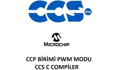 Pic Microcontroller ccp birimi PWM modu kullanimi ccs c compiler 12f683