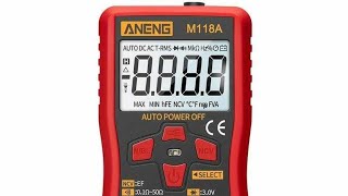 ANENG M118A CHEAPO Multimeter Review & Teardown!