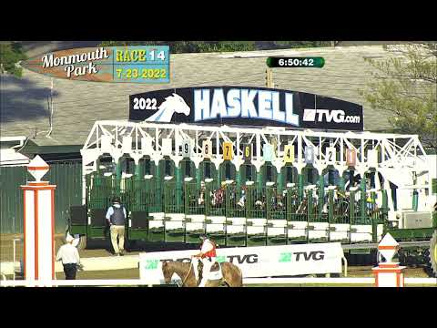 video thumbnail for MONMOUTH PARK 07-23-22 RACE 14