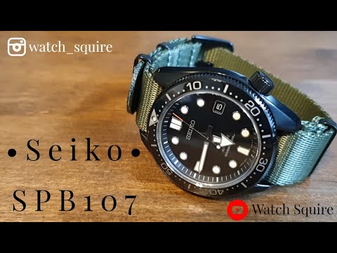 Watch Squire - Unboxing and Review: Seiko SPB107 - YouTube