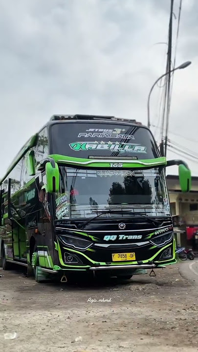 story Wa bus QQ TRANS 'NABILA'#busmania#storyWa#QQTRANS#NABILA#@andry_nabilla003#Mobile8
