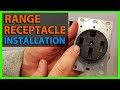 How To Install a Range Receptacle or Outlet - Flush Mount 50 Amp 4 Wire