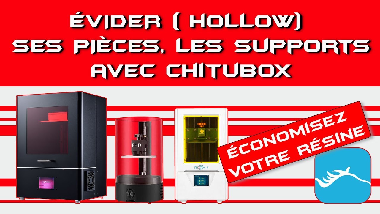 [TUTO] HOLLOW ET LES SUPPORTS AVEC CHITUBOX [BIEN DEBUTER] YouTube