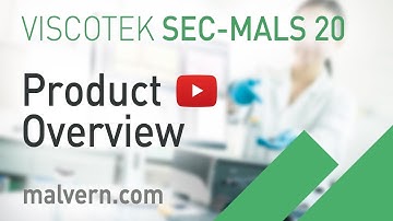 Multi angle light scattering detector - Viscotek SEC-MALS 20