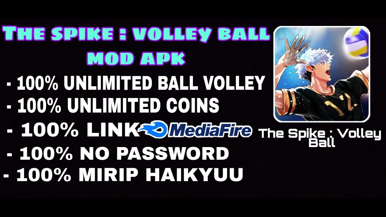 The Spike Volley ball MOD APK NO PASSWORD YouTube