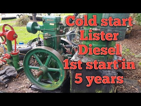 Lister 6/1 CS diesel engine 1936