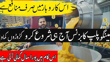 How to Start Mango Pulp Business in Pakistan | Export to UAE, UK & USA 2025