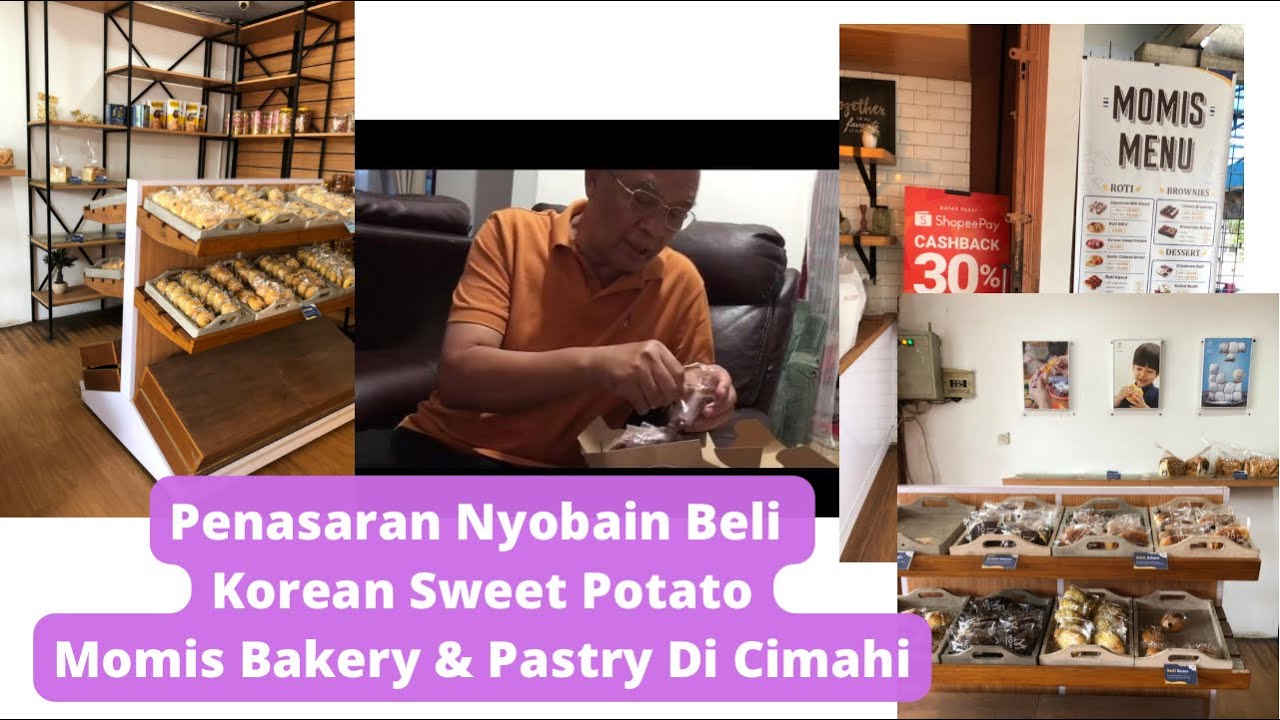 Review Korean Sweet Potato Momis Bakery Cimahi Versi Kakek2 YouTube