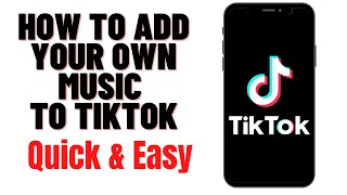 HOW TO ADD YOUR OWN MUSIC TO TIKTOK screenshot 4