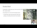 Mass transfer in English | 75 | M.T. coefficient correlations - Packed and fluidized beds