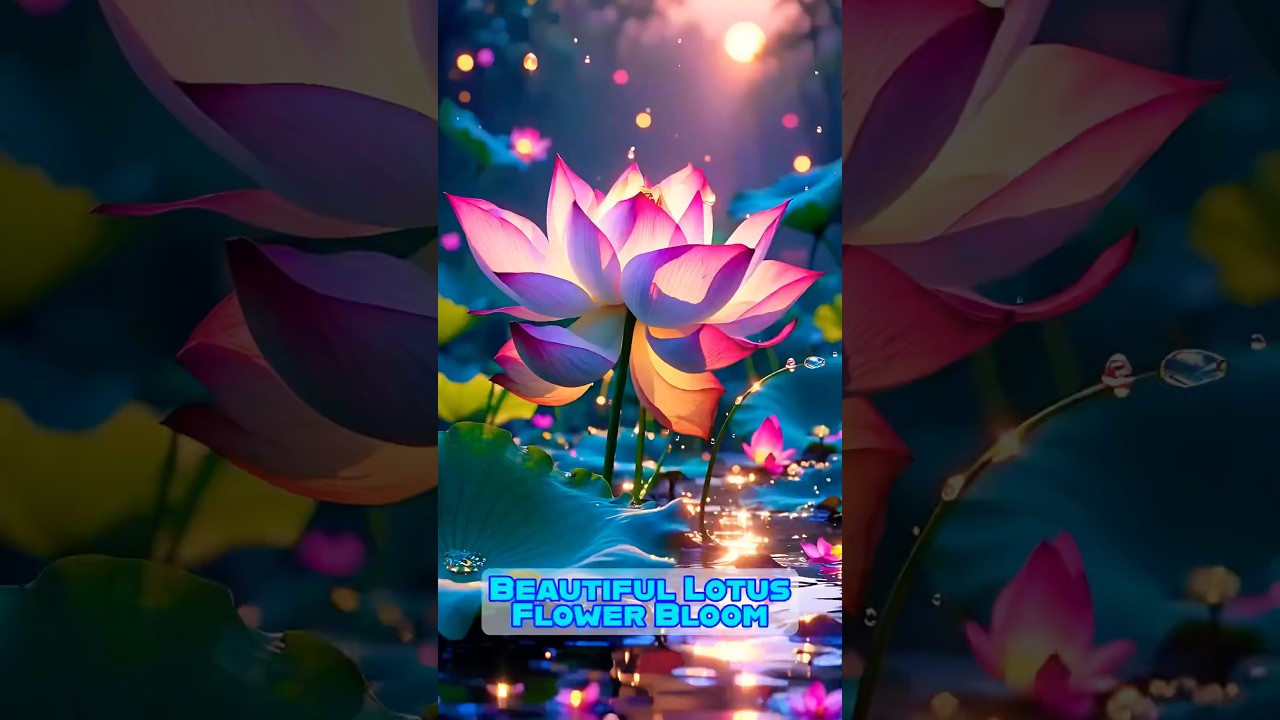🪷Beautiful Lotus Lake 🌸 Nature’s Peaceful Paradise | Lotus Flower Blooms 