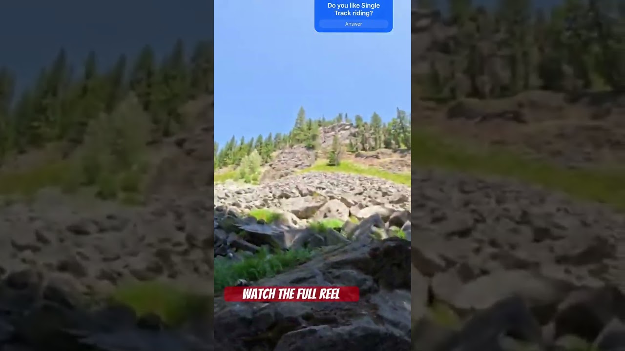 XT250, single track dual sport riding from Goose Creek to Mad Lake. 