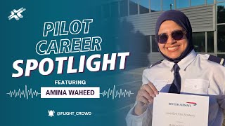 Pilot Career Spotlight - Amina Waheed - BA Speedbird Academy Cadet - NHS Doctor - Charity Trustee