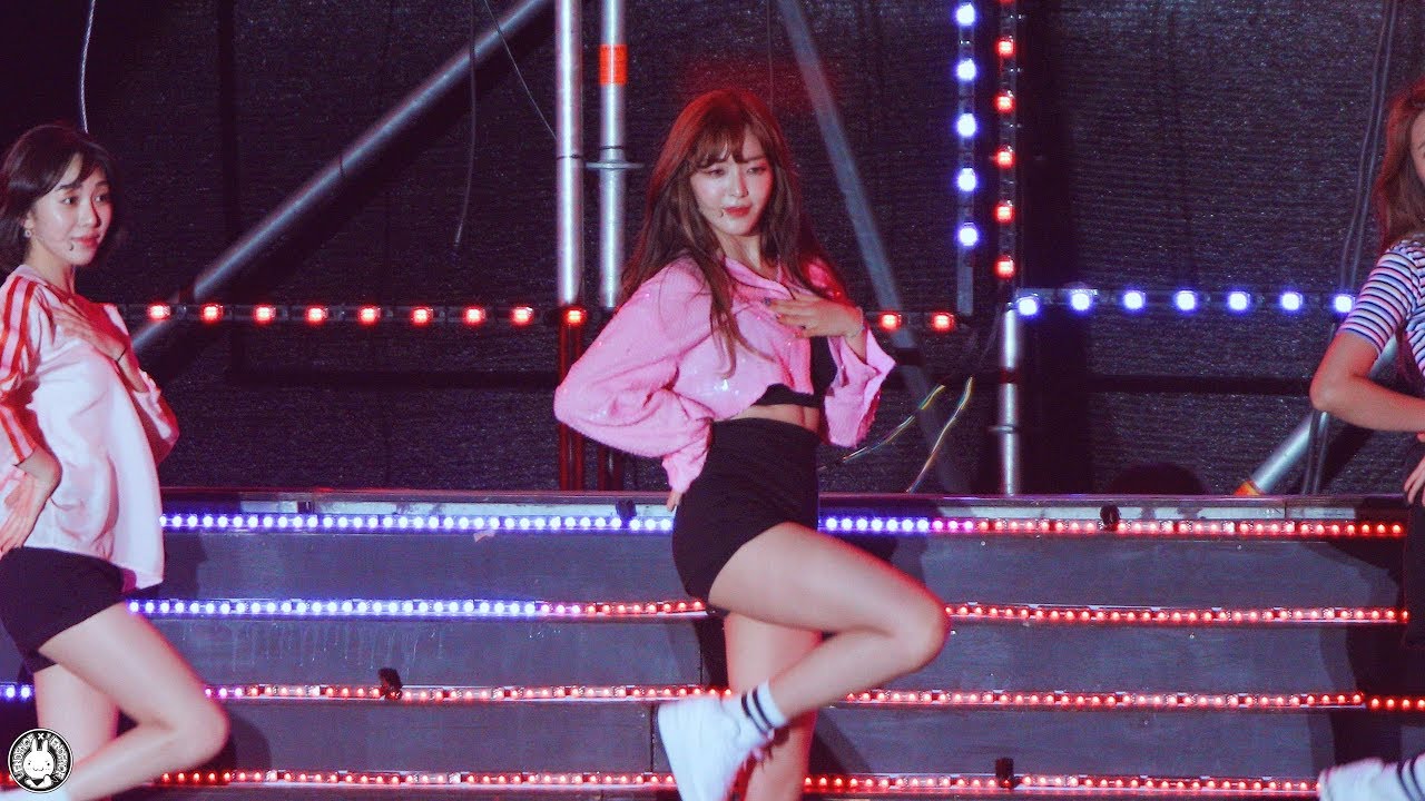 [4K] 180909 AOA 찬미 직캠 '심쿵해(Heart Attack)' 에이오에이(Chan Mi) Fancam @2018 대구로 K-POP 페스티벌 두류야구장 By 벤뎅이