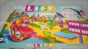 unboxing the Game of life (your life your way with house rules)