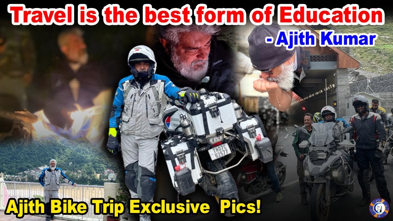 ⁣AK Bike Trip Exclusive Pics #ajithkumar #ak61