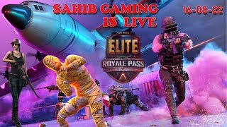 PUBG MOBILE LIVE &UNlimited UC ROYAL PASS |SAHIB GAMING| ROAD TO 2K