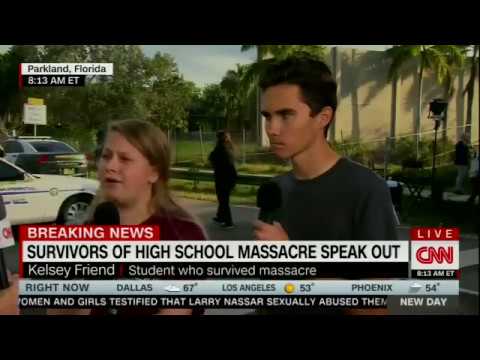 Alisyn Camerota interviews Stoneman Douglas High School students