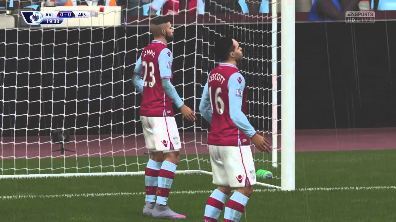 FIFA 16 - Career Mode - Aston Villa vs Arsenal (1/2) PS4