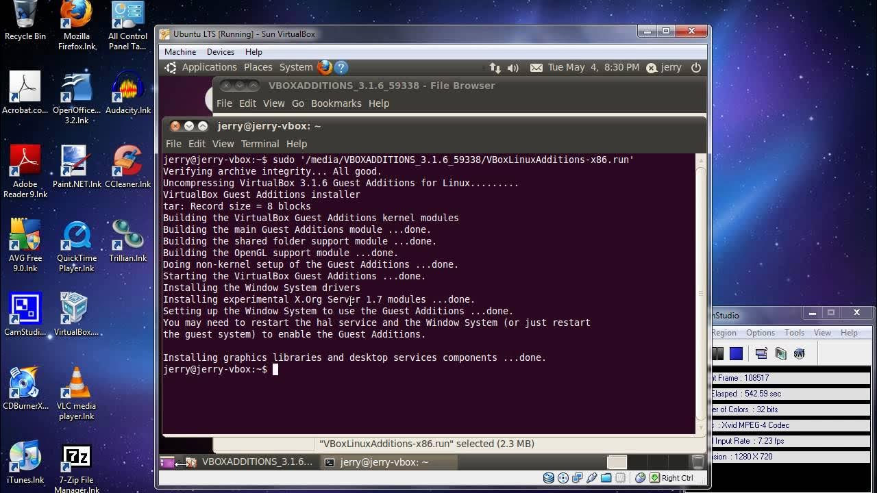 Ubuntu virtualbox guest additions. Как установить vbox_gas на ubuntu 16.04.