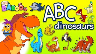 ABC dinosaurs | Learn the ABC with 26 dinosaurs for children | Dino ABC for kids
