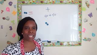 Home School math lab = equal, plus & minus review