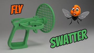 Swatting Flies in Style: 3D Printed Fly Swatter Gun!