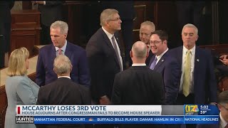 McCarthy's bid for House Speaker falls short without GOP consensus but hardline opposition