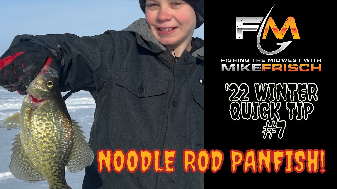 Noodle Rods Catch More Winter Fish! 