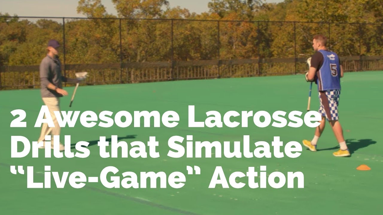 2 Awesome Lax Drills that Simulate LiveGame Action YouTube