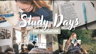 Information Applying for my PhD... again! (study vlog) Update
