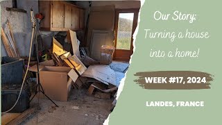 Weekly Wrap Up: #17, 2024  Final asbestos check and we're officially moved in!!!