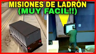 🔥Como completar las MISIONES de LADRON en GTA San Andreas - Robar CASAS (Resistencia al MAXIMO)